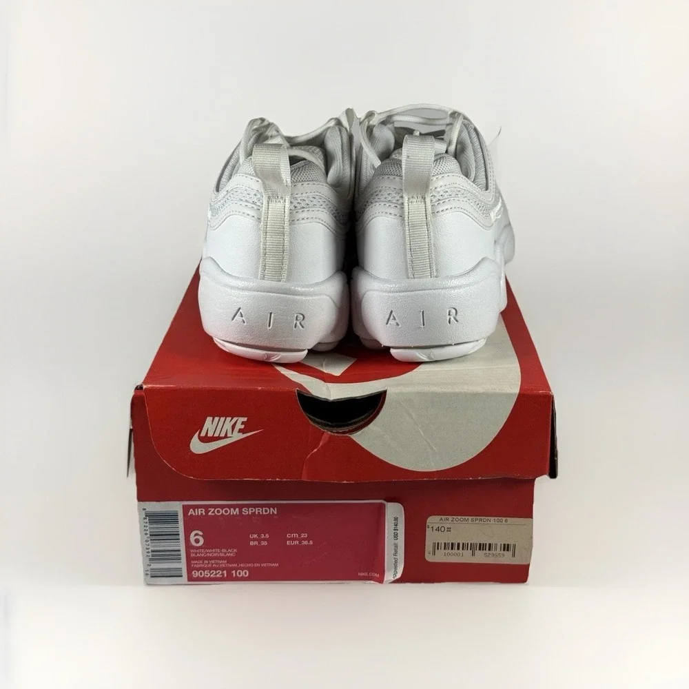 Nike Air Zoom‎ Spiridon Ultra White 905221-100 Running Shoes Women's Size 6 NWB - Picture 7 of 9